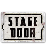 Stage Door Sign - Great for Movie and Musical Theater Decor, Vintage Met... - $28.21 CAD