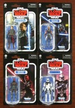 Star Wars Vintage Collection x4 Captain Rex Anakin Darth Maul Ashoka Moc - £78.35 GBP