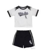 NWT Chicago White Sox Major League Baseball 2Pcs Boy Bodysuit Short outf... - $29.99