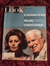 Look April 19 1966 Sophia Loren C Chaplin Arthur Ashe - £5.43 GBP