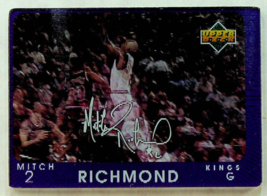 1997-98 Upper Deck Diamond Vision Signature Moves Card Mitch Richmond #S23 - £3.91 GBP