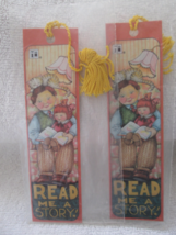Mary Engelbreit Ink 1995, two book marks, Read me a Story, unopened - $8.00