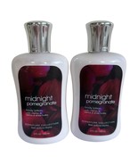Bath &amp; Body Works Midnight Pomegranate Body Lotion 8 fl oz Two Pack New - €45,32 EUR