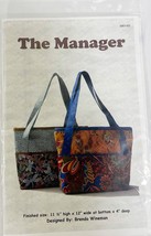 The Manager purse/bag quilt pattern by Brenda Wineman - $9.74