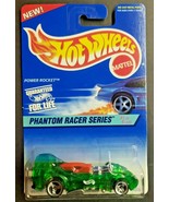 1997 Hot Wheels Power Rocket Phantom Racer Series 1/4 Green Open Cockpit... - £3.98 GBP