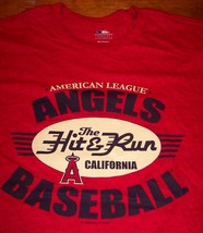 Vintage Style Anaheim Angels Mlb Baseball T-Shirt Medium New - £15.58 GBP