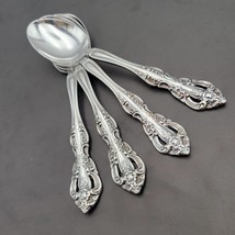 Set 4 Vintage Oneida Stainless Flatware Michelangelo Tablespoon Spoon Ma... - £25.45 GBP