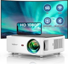 Projector By Yaber, 5G Wifi Bluetooth Projector, 9500L Full Hd Native 1080P - £225.16 GBP