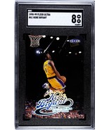 1998 FLEER ULTRA KOBE BRYANT #61 SGC 8 NM-MT LOS ANGELES LAKERS - BLACK ... - $987.78 MXN