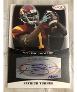 2009 SAGE Gold /200 Patrick Turner #A52 Rookie Auto - $13.65 CAD