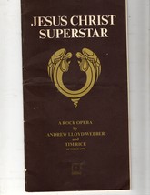 Jesus Christ Superstar 1970 Program - £7.85 GBP