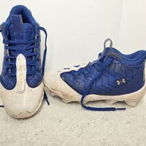 Under Armour Harper 9 TPU Jr Baseball Cleats SIZE 2.5Y Blue 3027453-101 ... - $14.84