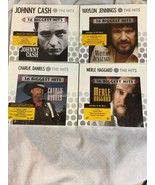 Set Of 4 - 16 Biggest Hits CDs Charlie Daniels Johnny Cash Waylon Jennin... - £17.00 GBP