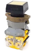 EAO 704.901.5/A SWITCHING ELEMENT W/ 704-950-0 LAMP BLOCK &amp; BUTTON YELLOW - £24.21 GBP