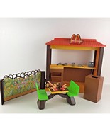 Barbie Loves McDonald&#39;s Restaurant Portable Playset Accessories Vintage ... - $247.45