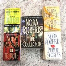 5 BOOKS by Nora Roberts: Tribute, Genuine Lies, Public Secrets, Collector, Innoc - $5.40