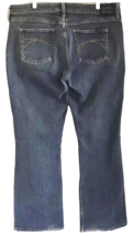 Levis Womens Blue Distressed Stonewash Denim Bootcut Jeans Plus 16 Stretch 34x31 - $19.79