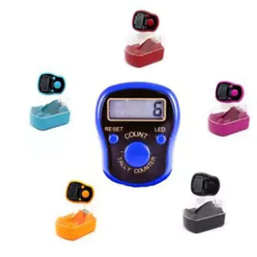 House Home 1pcs Portable Electronic Digital Counter Mini LCD Hand Held Finger Ri - £20.29 GBP