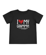 I Love My Grammy Cute Heart Toddler T-Shirt - $345.57 MXN