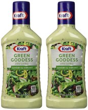 Kraft Green Goddess Dressing, 16 Fl Oz (Pack of 2) - £15.44 GBP
