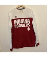 MENS Medium Indiana Hoosiers Adidas Basketball Pullover Sweater - $33.60 CAD