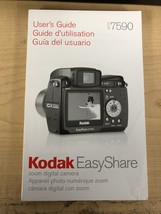 Kodak CX7590 Digital Camera Manual/User&#39;s Guide - $8.73