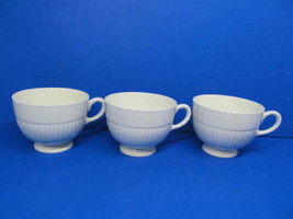 Wedgwood Of Etruria And Barlaston  Ribbed Set Of 3 Cups Only EC - £29.01 GBP