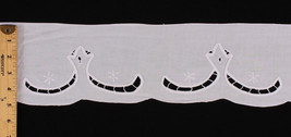 White Battenberg Lace Renaissance Border Trim By the Yard - 5&quot; Wide (M41... - $2.99