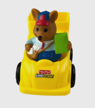 Fisher Price Little People Animalville Figure MailMan and Mail Truck and Mail - £12.78 GBP