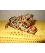 Excellent Vintage Toy Wind-Up Roll Over Felt Cat W/Ball ~ Made in Occupi... - $1,881.74 MXN