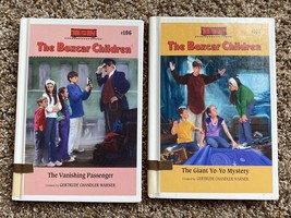 The Boxcar Children Paperback Mystery Books Lot - 106 107 - Penworthy Hardcover - £9.14 GBP