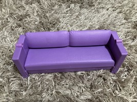 2018 Barbie Dream House Replacement Part Purple Bunk Bed Sofa Couch - $16.14