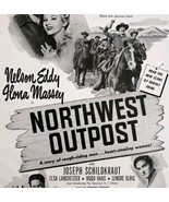 1947 Northwest Outpost Nelson Eddy Movie Advertisement Western Romance D... - $29.99