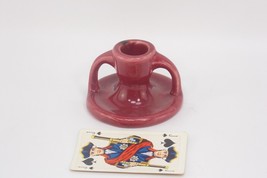 An item in the Antiques category: Vintage Glazed Ceramic Candlestick Holder