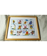 Framed Winnie The Pooh Months Of The Year Embroidery Picture - €49,94 EUR