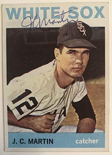 J.C. Martin Signed Autographed 1964 Topps Baseball Card - Chicago White Sox - $15.00