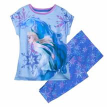 Disney Elsa Sleep Set for Girls - Frozen 2 - Size 4 Multicolored - £23.45 GBP