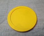 Pyrex 7201 4 Cup Glass Container 6&#39;&#39; Replacement Lid Yellow - $2.84