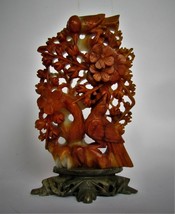 vintage carved stone figure - $99.99