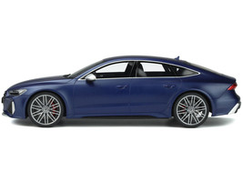 2021 Audi RS 7 ABT Sportline Dark Blue Metallic 1/18 Model Car GT Spirit - £132.65 GBP