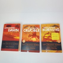 Left Behind Apocalypse series By Mel Odom 1-3 Book Lot Paperbacks - £14.93 GBP