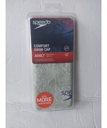 Speedo Patterned Comfort Swim Cap Adult Latex Free Elastomeric - NEW Gre... - $25.97 CAD