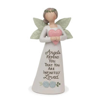 &quot;Angels Remind You That You Are Infinitely Loved&quot; Graceful Sentiments Angel - £15.91 GBP
