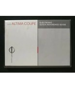 DVD Electronics Quick Reference Guide for 08 Nissan Altima Coupe - $237.48 MXN