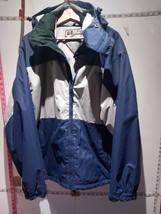 BILLABONG Multicoloured Windbreaker Jacket size L Mens Full Zip Bomber Outdoors - £28.20 GBP