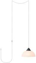 Bronze Hanging Light Fixture Pendant Modern Plug In Farmhouse Bedroom Plastic - £26.77 GBP