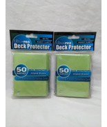(2) (50) Packs Ultra Pro Deck Protector Island Green Standard Size Sleev... - $26.73