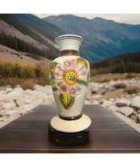 Clay Floral Vase MCM Themed  Rincon S.A. - $24.75