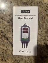 Inkbird Temperature Controller Thermostat ITC-308 Refrigerator Brewing H... - $49.50