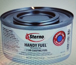 Sterno 20660 2 hour handy fuel methanol gel chafing fuel  4 cans include... - £12.66 GBP